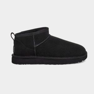 #233 Women's UGG Classic Black Ultra Mini